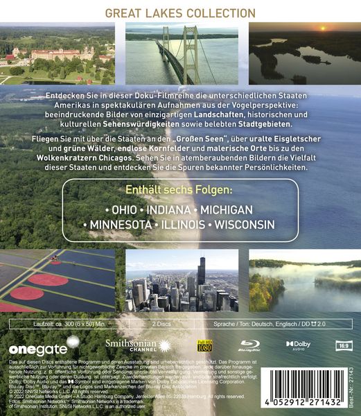 Produktbild: Aerial America (Amerika von oben) - Great Lakes [2 BRs]