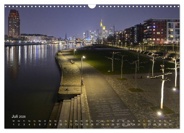 Produktbild: Faszinierendes Frankfurt - Impressionen aus der Mainmetropole (Wandkalender 2026 DIN A3 quer), CALVENDO Monatskalender
