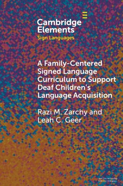 Produktbild: Family-Centered Signed Language Curriculum to Support Deaf Children's Language Acquisition