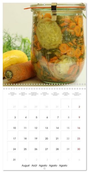 Produktbild: FERMENTED VEGETABLES (Wall Calendar 2026 12 &times; 12 Inch) CALVENDO 12 Month Wall Calendar