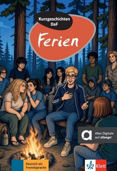 Produktbild: Kurzgeschichten DaF: Ferien