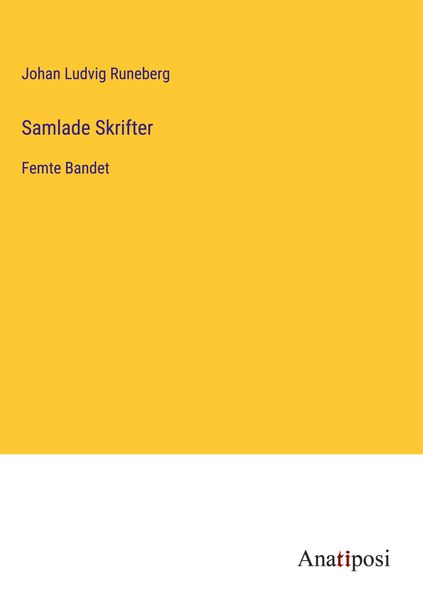 Produktbild: Samlade Skrifter