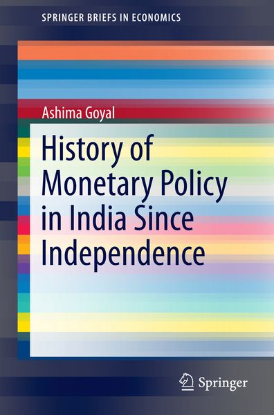Produktbild: History of Monetary Policy in India Since Independence
