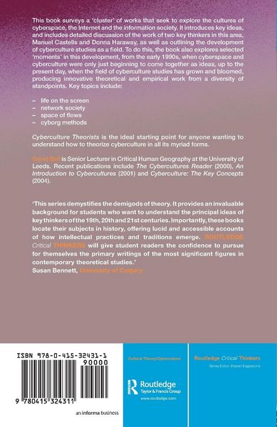 Produktbild: Cyberculture Theorists