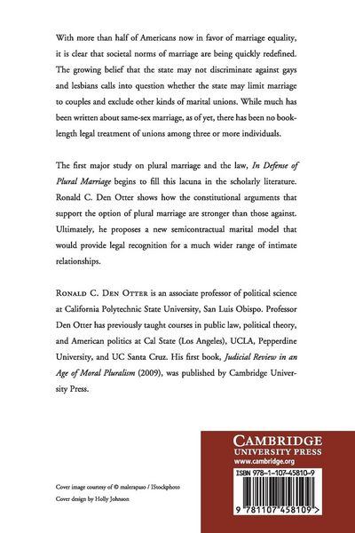 Produktbild: In Defense of Plural Marriage