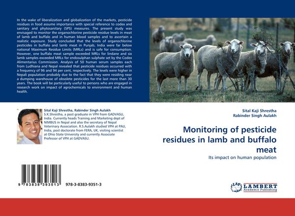 Produktbild: Monitoring of pesticide residues in lamb and buffalo meat