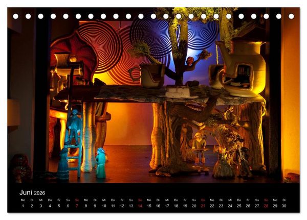 Produktbild: FASZINIERENDE THEATERR&Auml;UME (Tischkalender 2026 DIN A5 quer), CALVENDO Monatskalender