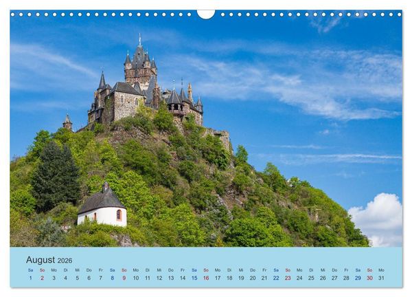Produktbild: Moselansichten (Wandkalender 2026 DIN A3 quer), CALVENDO Monatskalender