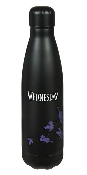 Produktbild: Undercover Isolierflasche Doppelwandige Edelstahl Isolierflasche Wednesday, 500ml, Auslaufsicher