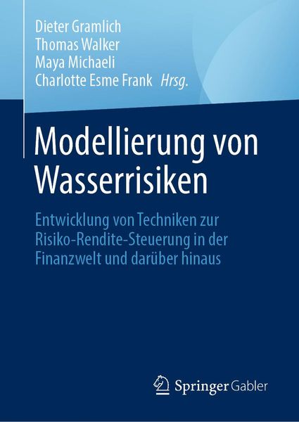 Produktbild: Modellierung von Wasserrisiken