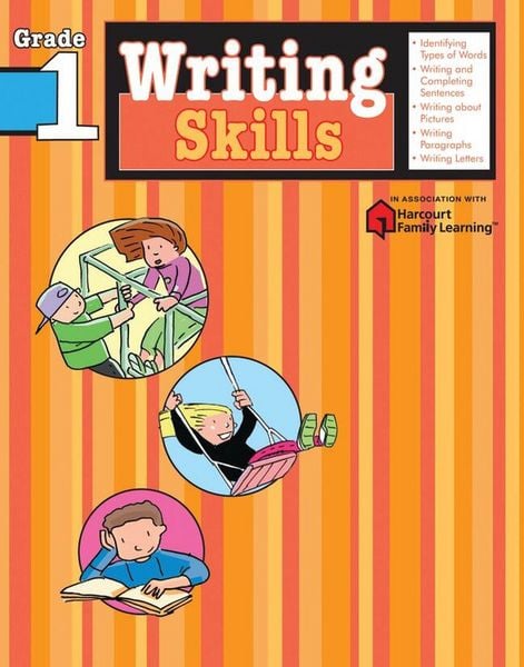 Produktbild: Writing Skills: Grade 1 (Flash Kids Harcourt Family Learning)