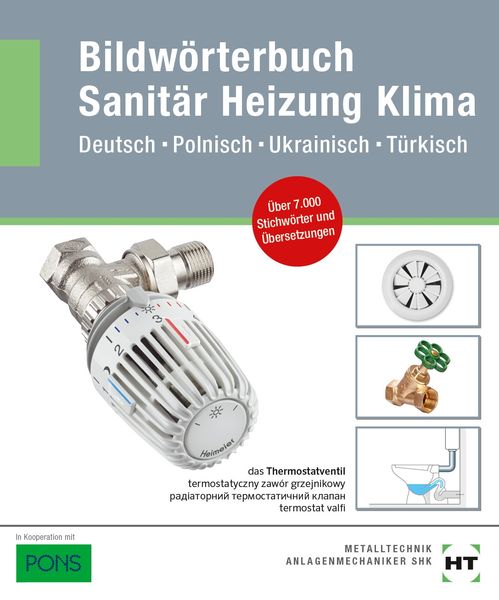 Produktbild: eBook inside: Buch und eBook Bildw&ouml;rterbuch Sanit&auml;r, Heizung, Klima