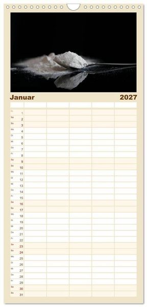 Produktbild: Familienplaner 2027 - Der K&uuml;chenkalender mit 5 Spalten (Wandkalender, 21 x 45 cm) CALVENDO