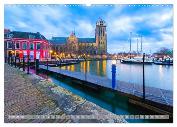 Produktbild: Ein Blick auf Dordrecht (Wandkalender 2026 DIN A2 quer), CALVENDO Monatskalender