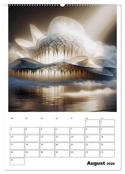 Produktbild: Geflochtene Kunstwelten (hochwertiger Premium Wandkalender 2026 DIN A2 hoch), Kunstdruck in Hochglanz