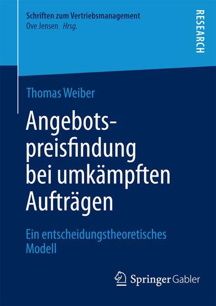 Produktbild: Angebotspreisfindung bei umk&auml;mpften Auftr&auml;gen