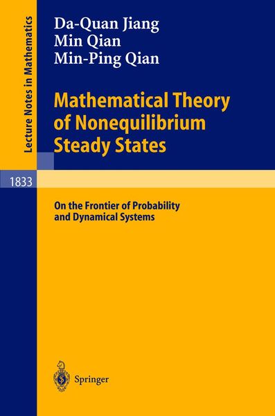 Produktbild: Mathematical Theory of Nonequilibrium Steady States