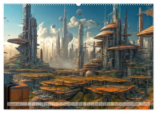 Produktbild: Was heute noch wie ein M&auml;rchen klingt ... (hochwertiger Premium Wandkalender 2026 DIN A2 quer), Kunstdruck in Hochglanz