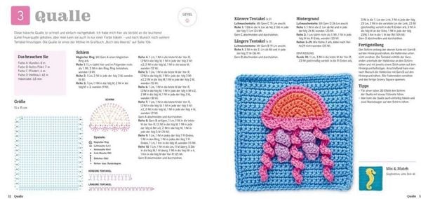 Produktbild: Tiere h&auml;keln in Granny Squares