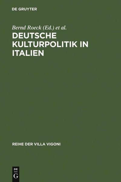 Produktbild: Deutsche Kulturpolitik in Italien
