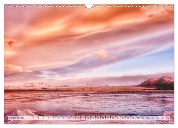 Produktbild: Surreale Landschaften Islands (Wandkalender 2026 DIN A3 quer), CALVENDO Monatskalender