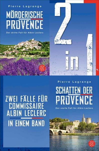 Produktbild: M&ouml;rderische Provence / Schatten der Provence - Zwei F&auml;lle f&uuml;r Commissaire Albin Leclerc in einem Band