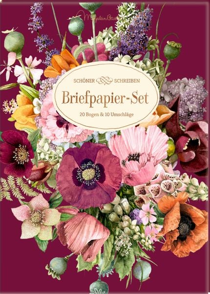 Produktbild: Briefpapier-Set - Bl&uuml;tenzauber (M. Bastin)