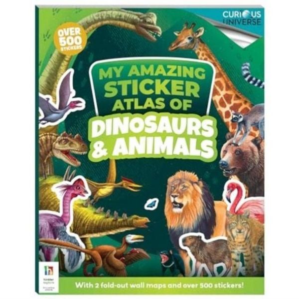 Produktbild: Incredible Sticker Atlas Dinosaurs and Animals