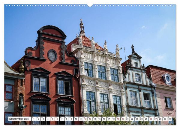 Produktbild: Danzig - Gdansk (hochwertiger Premium Wandkalender 2026 DIN A2 quer), Kunstdruck in Hochglanz