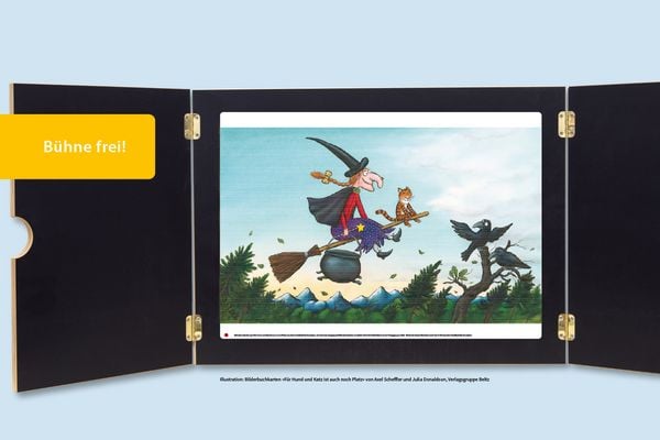 Produktbild: Bilderbuchkarten &raquo;F&uuml;r Hund und Katz ist auch noch Platz&laquo; von Axel Scheffler und Julia Donaldson