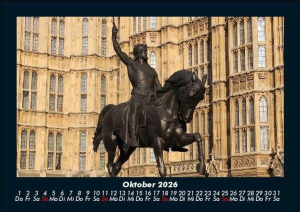 Produktbild: London - Impressionen 2026 Fotokalender DIN A5