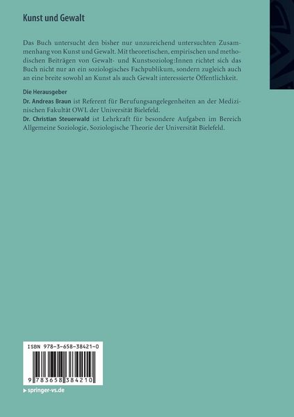 Produktbild: Kunst und Gewalt