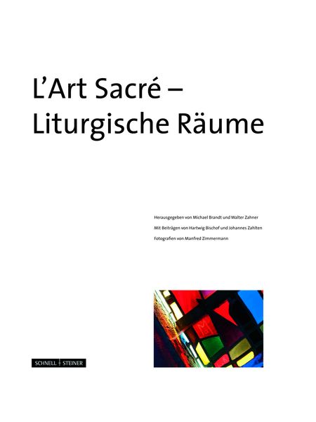 Produktbild: L&acute;Art Sacr&eacute; - Liturgische R&auml;ume