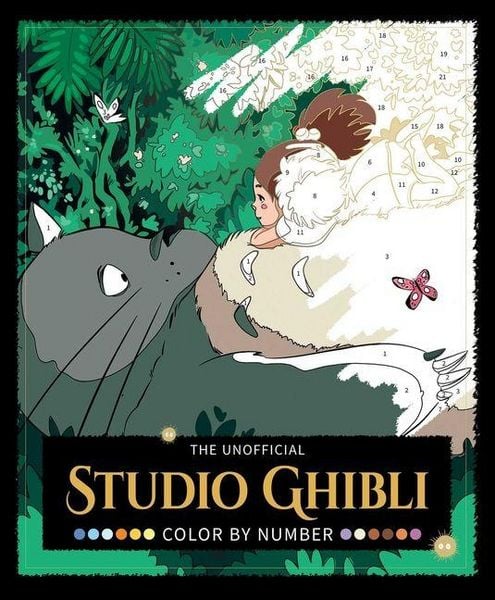 Produktbild: The Unofficial Studio Ghibli Color by Number Book
