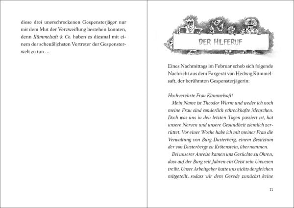 Produktbild: Gespensterj&auml;ger in der Gruselburg (Band 3) - Mit 8 neu illustrierten Farbseiten