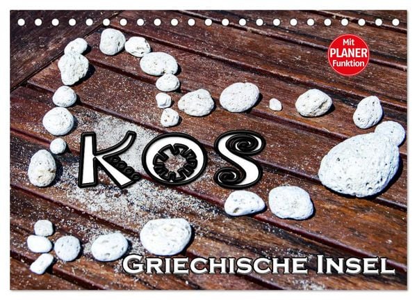 Griechische Insel Kos (Tischkalender 2026 DIN A5 quer), CALVENDO Monatskalender