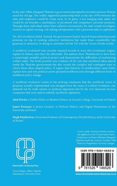 Produktbild: A neoliberal revolution?