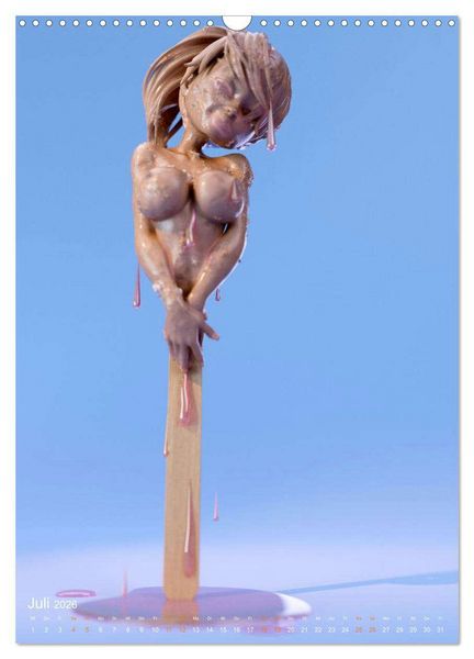 Produktbild: Pin Up Kalender Carsten Mell (Wandkalender 2026 DIN A3 hoch), CALVENDO Monatskalender