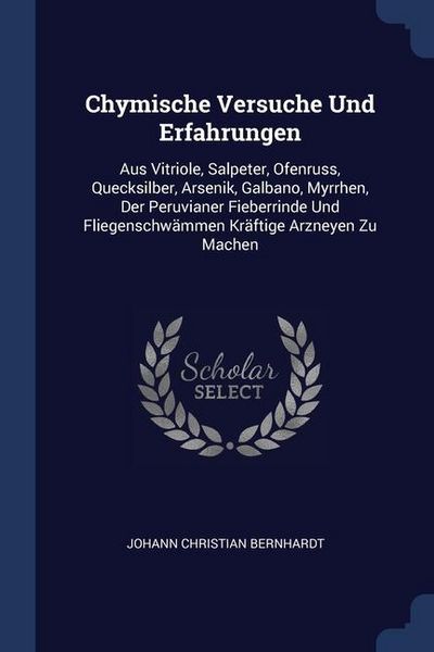 Produktbild: Chymische Versuche Und Erfahrungen