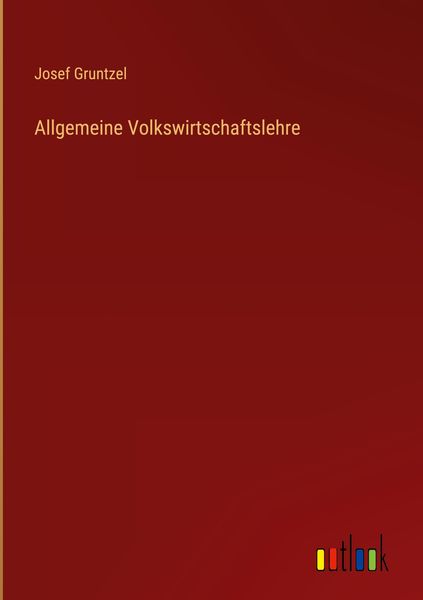 Produktbild: Allgemeine Volkswirtschaftslehre