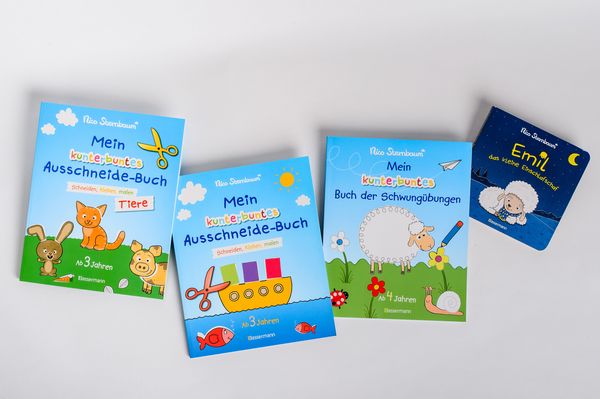 Produktbild: Mein kunterbuntes Ausschneidebuch - Tiere. Schneiden, kleben, malen ab 3 Jahren. Mit Scherenf&uuml;hrerschein