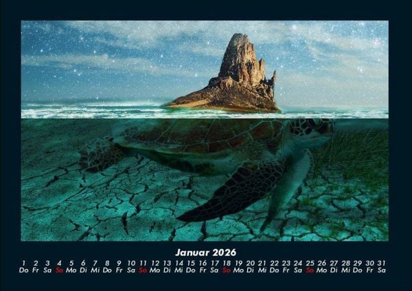 Produktbild: Schildkr&ouml;tenzauber 2026 Fotokalender DIN A4