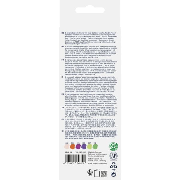 Produktbild: Faber-Castell Goldfaber Sketch Marker Graphic Novel 6er Set