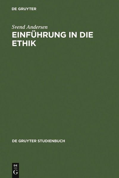 Produktbild: Einf&uuml;hrung in die Ethik