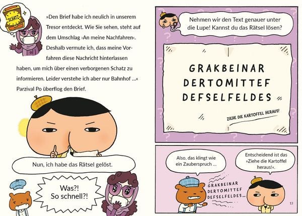 Produktbild: Detektiv Parzival Po (1) - Das Geheimnis der Frau Purpur