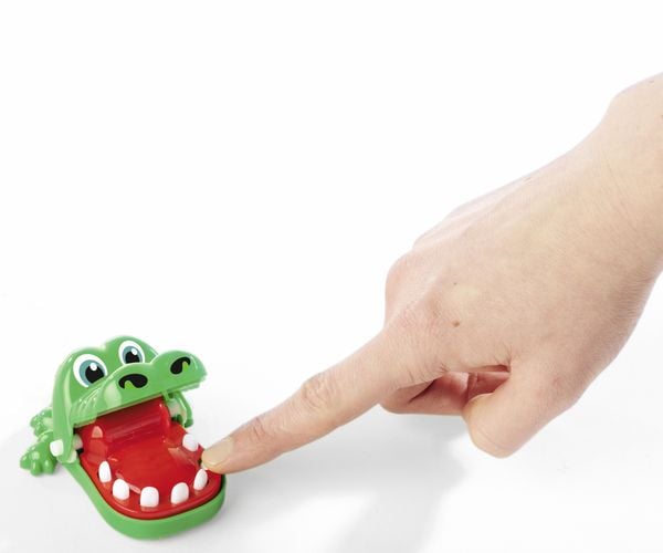 Produktbild: Mini bei&szlig;endes Krokodil