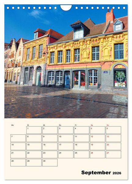 Produktbild: Lille - Lebendige Metropole (Wandkalender 2026 DIN A4 hoch), CALVENDO Monatskalender