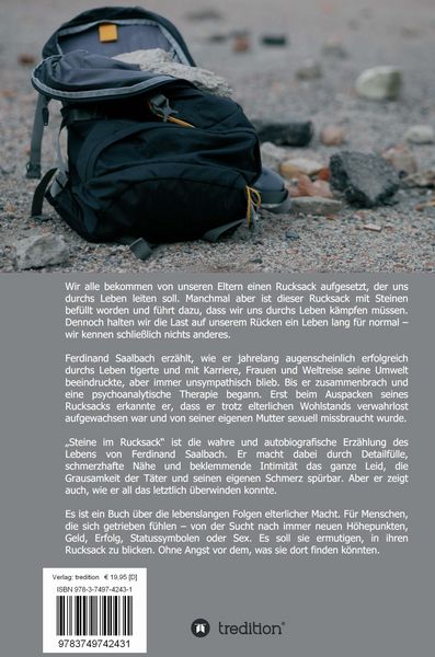 Produktbild: Steine im Rucksack