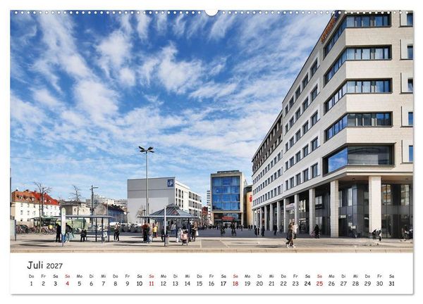 Produktbild: Offenbach B&uuml;rgel und Rumpenhain (hochwertiger Premium Wandkalender 2027 DIN A2 quer), Kunstdruck in Hochglanz