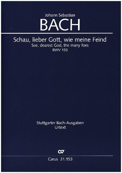 Produktbild: Schau, lieber Gott, wie meine Feind, Partitur